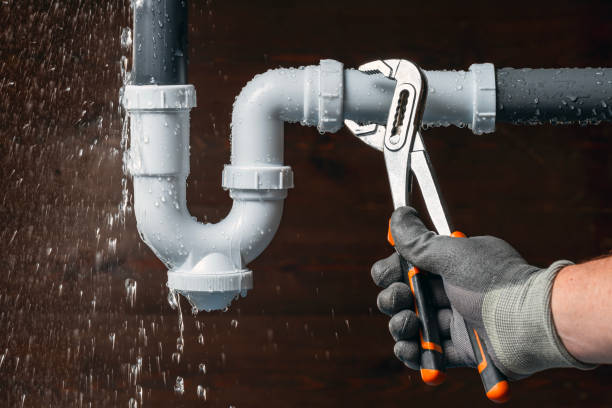 Professional Gas Line Repair technician working in Conway, MA